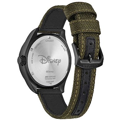Disney's Mickey Mouse Alpine Climber Eco-Drive Watch with Cordura Strap & Pin Box Set by Citizen – AW0148-47W