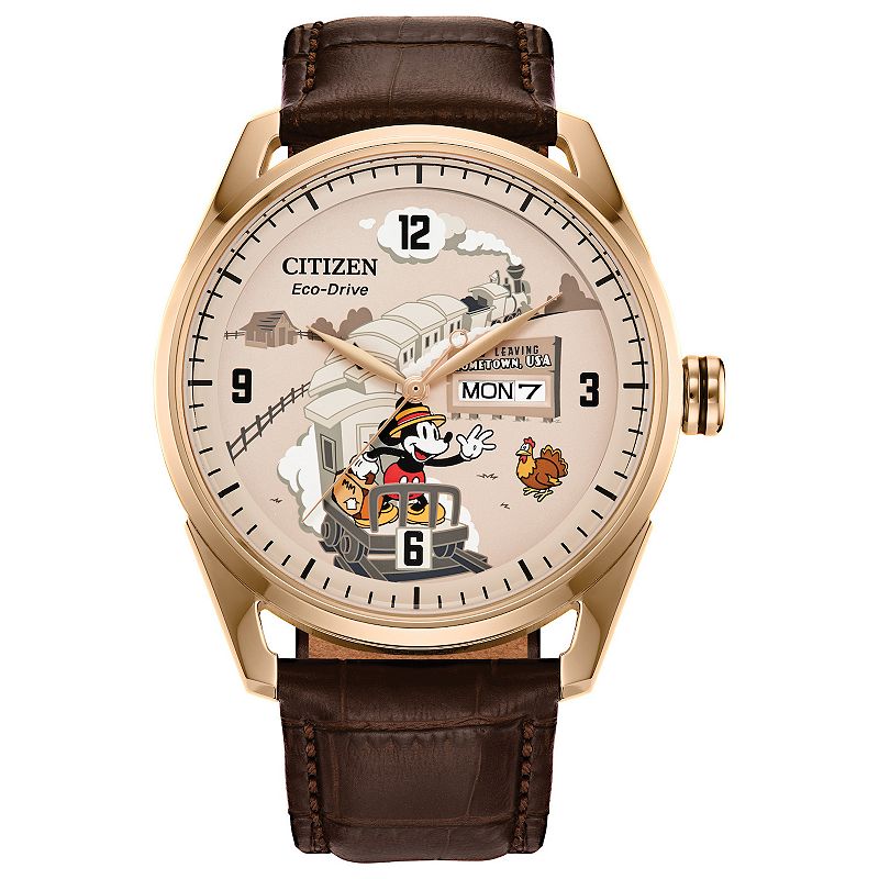 Citizen Disney's 42mm Mickey Mouse Hometown Eco-Drive Watch with