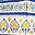 White Mosaic Stripe
