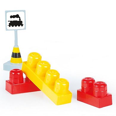 Dolu: Blocks, Assembly Station & Tracks 89-Pc. Train Set