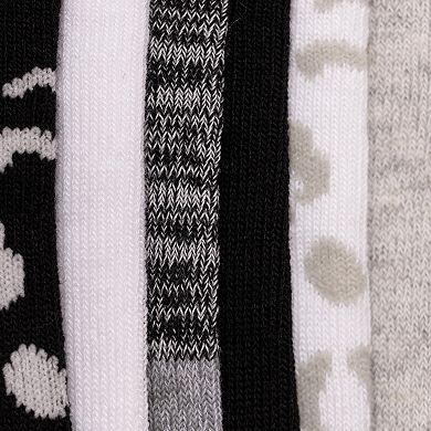 Women's MUK LUKS 6-Pack Low Cut Novelty Socks