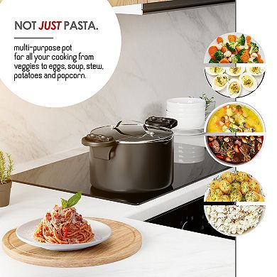 Eatex Pasta Pot with Strainer Lid