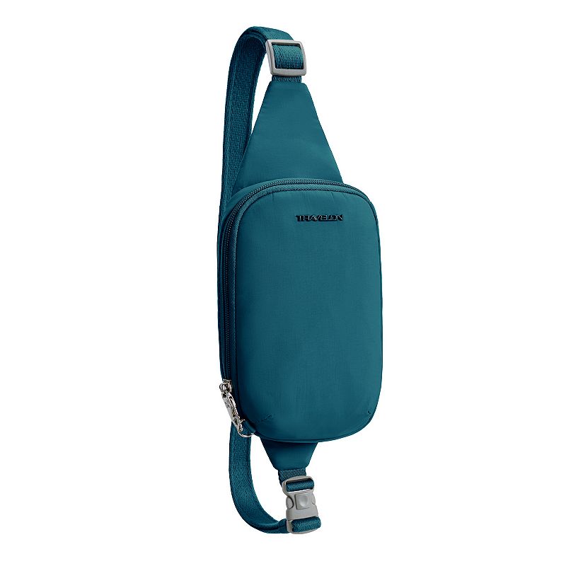 Travelon Anti-Theft Travel Sling Bag, Capri Blue