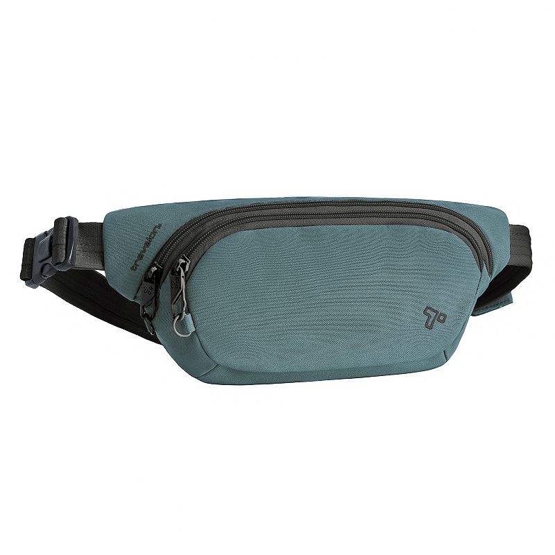 Travelon Anti-Theft The Voyages Waist Pack, Grey Blue