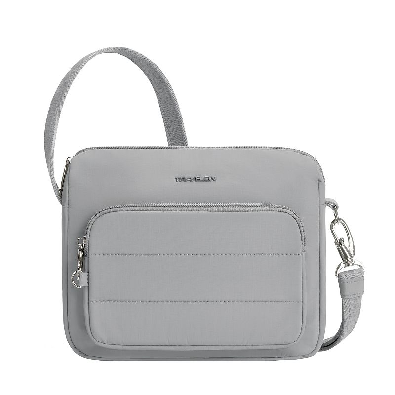 Travelon Anti-Theft Roam East/West Crossbody Bag, Glacier