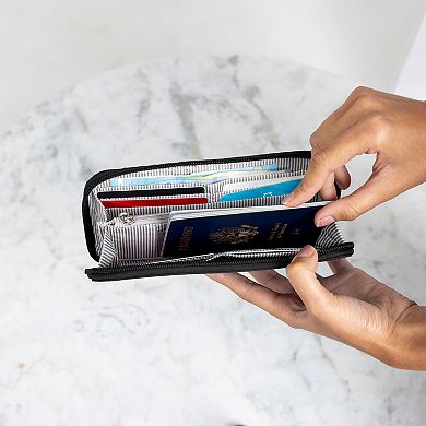 Travelon RFID Blocking Single Zip Wallet
