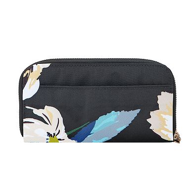 Travelon RFID Blocking Double Zip Cluth Wallet