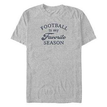 Big & Tall Football Is My Favorite Season Graphic Tee
