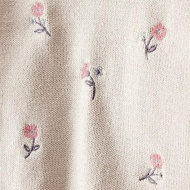 Baby Carter's 2-pc. Floral Sweater & Pant Set