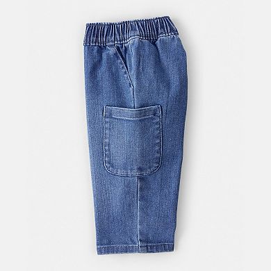 Baby Boy Carter’s 3-pc. Plaid Shacket, Tee & Pants Set