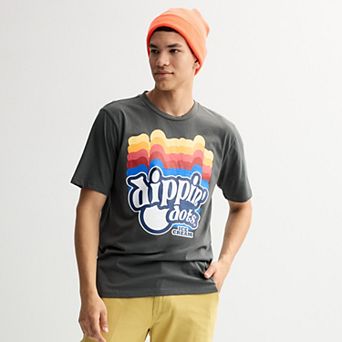 Men's Dippin' Dots Ombre Logo Graphic Tee