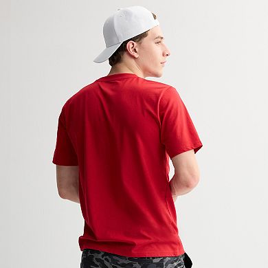 Men's Slush Puppie Puppy Holding Cup Graphic Tee