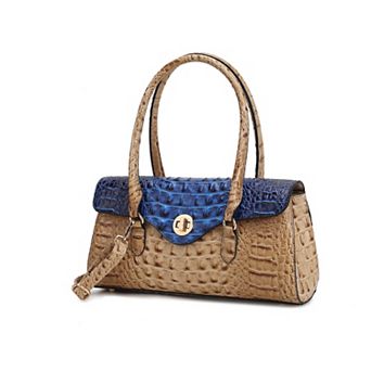 MKF Collection Liviana Women's Croc-Embossed Shoulder Bag by Mia K.