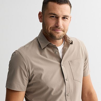 Men's FLX Short Sleeve Textured Shirt