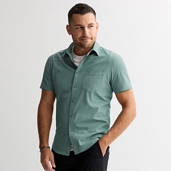 Men's FLX Short Sleeve Textured Shirt