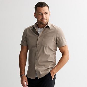 Men's FLX Short Sleeve Textured Shirt
