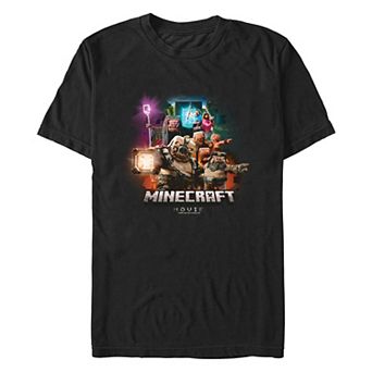 Men's Minecraft Movie Piglings Mob Graphic Tee