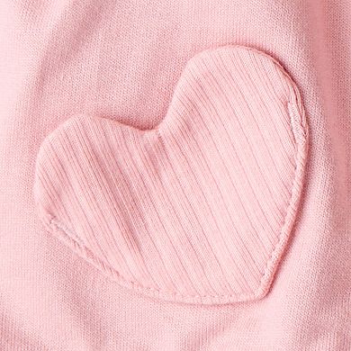 Baby Girl Carter's 3-pc. Heart Vest, Bodysuit & Legging Set