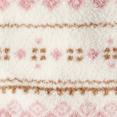 Baby Girl Carter's 3-pc. Fair Isle Sherpa Vest, Bodysuit & Leggings Set