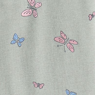Baby Girl Carter's 3-pc. Butterfly Vest, Bodysuit & Legging Set