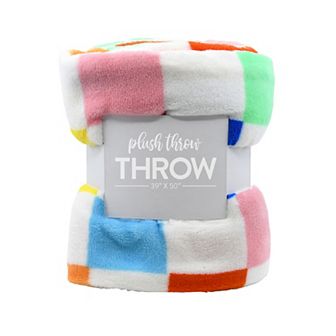 Decorative Print Throw Blanket