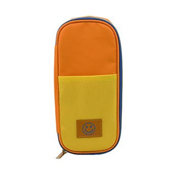9 in Smiley Face Pencil Case