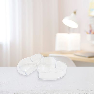 Heart Shape Acrylic Storage Container