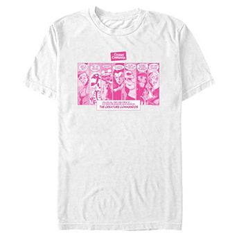 Men's Creature Commandos Comic Style Portraits Graphic Tee