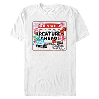 Men's Creature Commandos Danger Creatures Ahead Graphic Tee