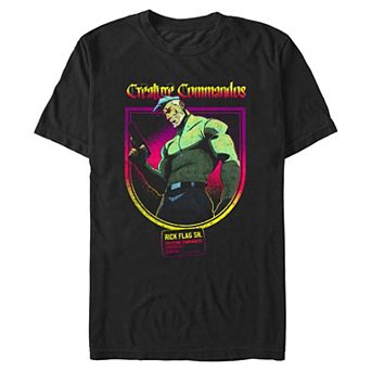 Men's Creature Commandos Presenting Rick Flag Sr. Graphic Tee