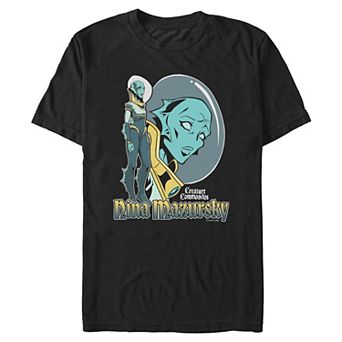 Men's Creature Commandos Nina Mazursky Poster Graphic Tee