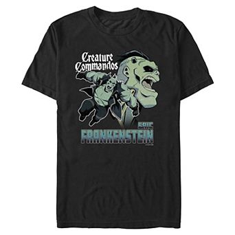 Men's Creature Commandos Eric Frankenstein Poster Graphic Tee