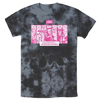 Men's Creature Commandos Comic Style Portraits Bombard Wash Graphic Tee