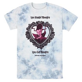 Men's Creature Commandos The Bride Bombard Wash Graphic Tee