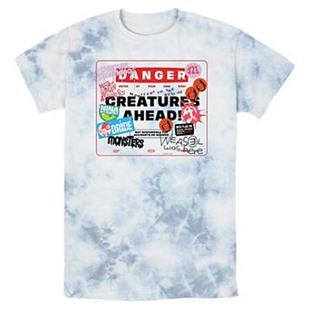 Men's Creature Commandos Danger Creatures Ahead Bombard Wash Graphic Tee
