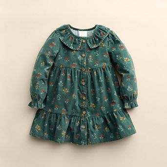 Girls 4-12 Little Co. by Lauren Conrad Flutter Collar Dress