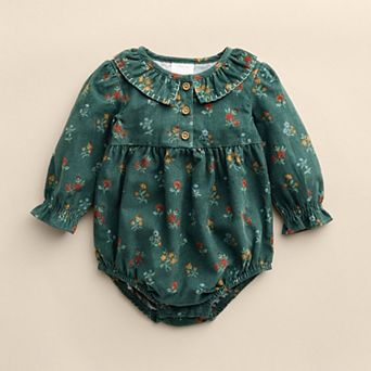 Baby Girl Little Co. by Lauren Conrad Flutter Collar Bubble Romper