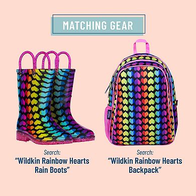 Rainbow Hearts Umbrella