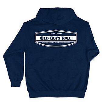 Old Guys Rule Local Legend Zip Hood Fleece