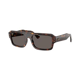 Women's Ray-Ban RB4454 55mm Lukas Rectangular Sunglasses