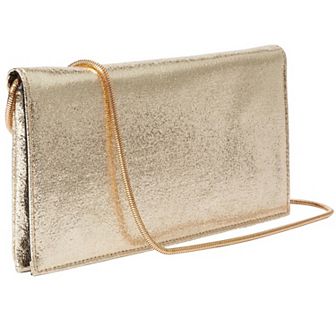 Woman Within Women's Plus Size Glitter Clutch