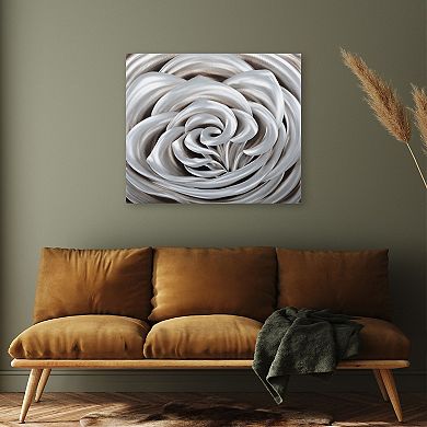 Elegance in Bloom Aluminum Rose Artwork