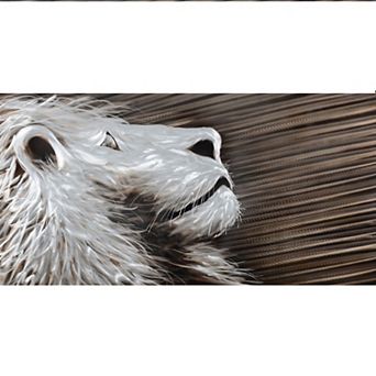 Stargazing Lion by Sander is a stunning piece of aluminum art