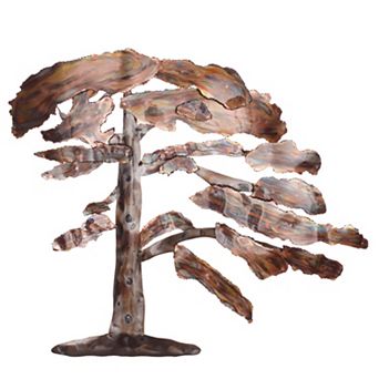 Greeting Pine Tree Wall Mountable Original Artwork