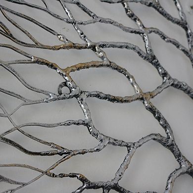 Small Wrought Iron Coral 13.5"