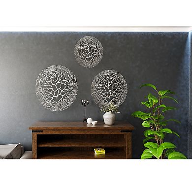 Small Wrought Iron Coral 13.5"