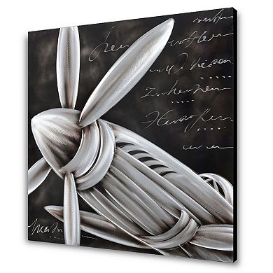 Nose Of The Aeroplane Aluminum Artwork