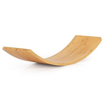 35.5 Inch Wooden Wobble Balance Board For Toddler And Adult