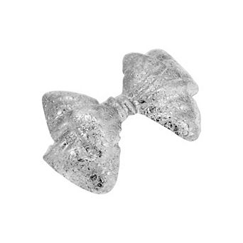 1928 Large Patterned Bow Hair Barrette