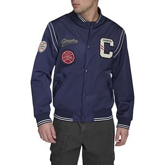 Men's Champion® Varsity Patch Bomber Jacket